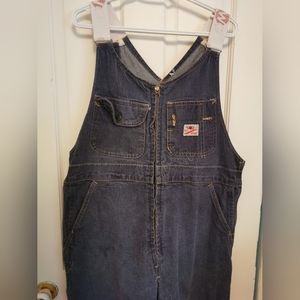 Vintage GWG Red Strap Overalls